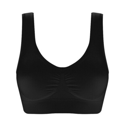 

Women Seamless Bra Fitness Yogi Vest Underwear Padded Crop Tops Underwear No Wire-rim Bras Plu Size -6XL