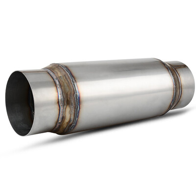 

5" InletOutlet Straight Through High Performance Muffler Silencer 18" Overall