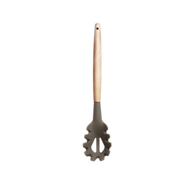 

Wooden Handle Silicone Kitchenware Non-Stick Pan Silicone Kitchen Utensils Cooking Tools Kitchen Utensils