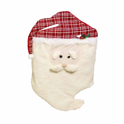 

〖Follure〗Party Christmas Decoration Santa Claus Table Red Hat Decor Dinner Chair Cover