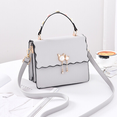 

Small bag female new tide summer reduction simple casual wide shoulder strap bag shoulder Messenger bag Korean female bag