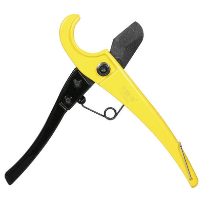 

TU-6303A Water Pipe Scissors Two-color Handle Branch Cut Portable Fast PVC Pipe Cutter Tube Cutter