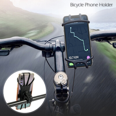 

Universal Bicycle Phone Holder Bike Mobile Cell Phone Holder Bike Handlebar Clip Stand GPS Mount Bracket