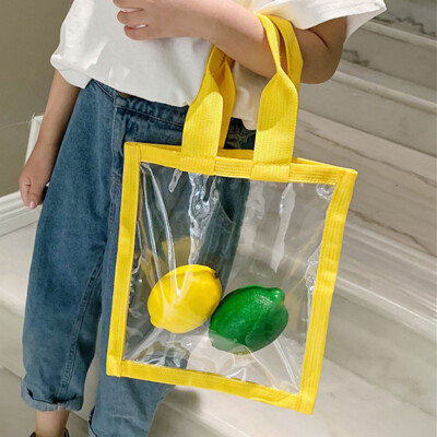 

Tailored Womens Transparent Shoulder Bag Childrens Transparent Handbag Storage Bag