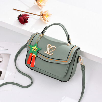 

Summer womens new fashion ins Joker ladies hand bill of lading shoulder Messenger bag in summer