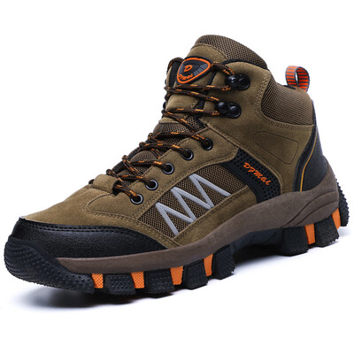 

Hiking shoes mens outdoor shoes mens waterproof walking shoes sneakers sports shoes summer summer new plus velvet