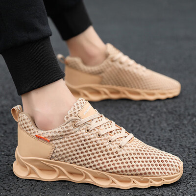 

Mens shoes fashion breathable single net fashion sports trend wild mesh mesh hollow shoes