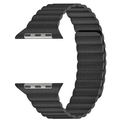 

Magnetic Leather Loop Watch Strap Bracelet Band for iWatch Series 4 44mm