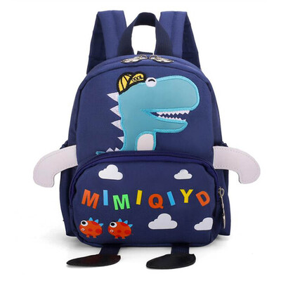 

kids Cartoon Dinosaur Pattern Animals Backpack Boys Girls Anti-lost School Bag