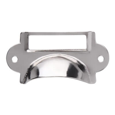 

Stainless Drawer Label Pull Cabinet Frame Handle File Name Card Holder