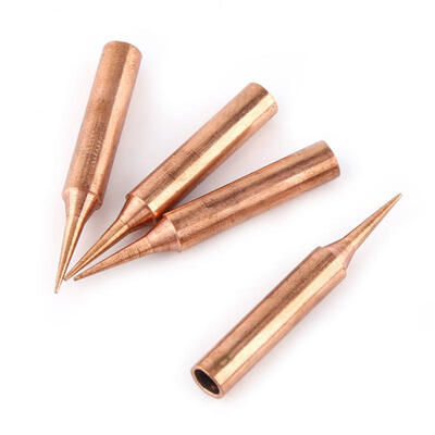 

Greensen 10Pcs Pure Copper Low Temperature Soldering Iron Solder Tips Station Tool 900M-T-I