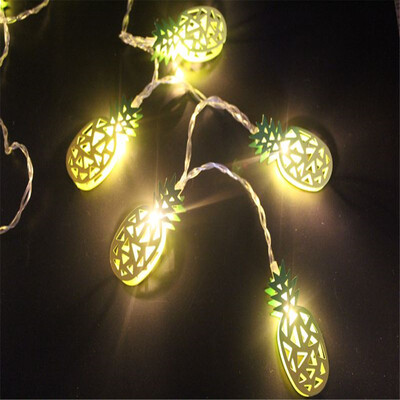 

Gobestart LED Metal Pineapple Shaped Lanterns String Lights