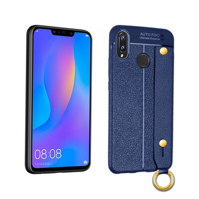 

Goowiiz Phone Case For Huawei P10P10 LiteG10Nova 2 Plus Fashion Leather PU Pattern TPU Soft Wristband Bracket