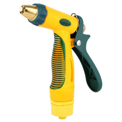 

Greensen High Pressure Water Gun Nozzle Spray for Car Garden Washing Cleaning Yellow Green