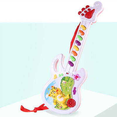 

Siaonvr Electric Guitar Toy Musical Play For Kid Boy Girl Toddler Learning Electron Toy