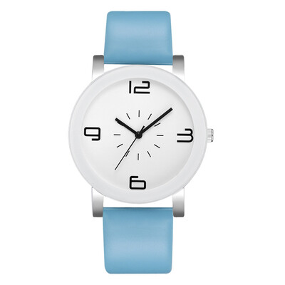 

Cute minimalist watch 2019 digital dial scale PU with watch