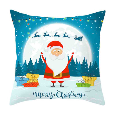 

Tailored Christmas Pillow Cover Decor Pillow Case Sofa Waist Throw Cushion Cover
