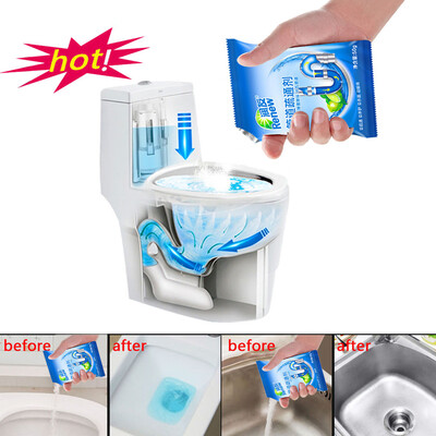 

Siaonvr Kitchen Sewer Pipes Deodorant Strong Pipeline Dredge Agent Toilet Cleaning Tool