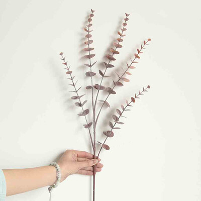 

Toponeto Artificial Fake Plastic Silk Eucalyptus Plant Flowers Home Garden Wedding Decor