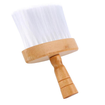 

Greensen Soft Neck Hairdressing Cleaning Brush Wood Handle Tool for Barber Hairdresser