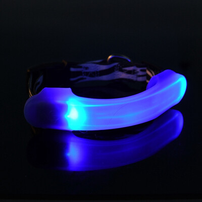 

Silicone Straps Security Warning Lights For Dog Pet Aupplies Led Light Glowing Bandage On Dog Collar Perro Leash Pets Acessorios