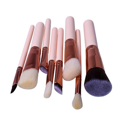 

〖Follure〗8x Pro Makeup Brushes Set Foundation Powder Eyeshadow Brush Tool Pi