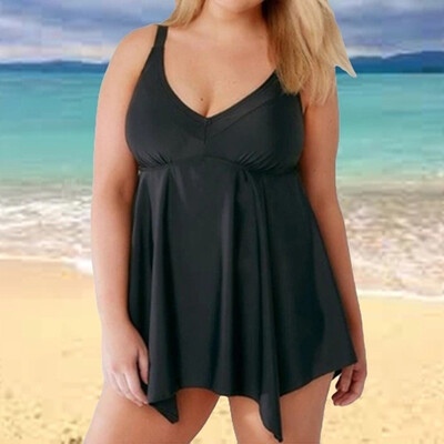 

Roseonmyhand Women Two Pieces Bathing Suits Top Ruffled With High Waisted Bottom Bikini Set