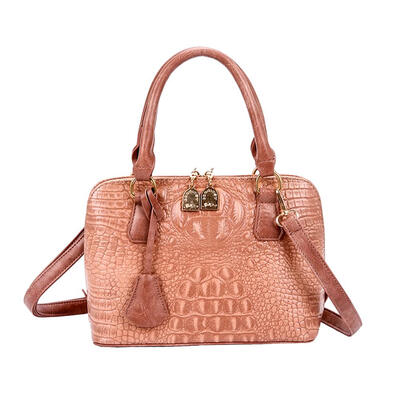 

Alligator Pattern Leather Shoulder Bag Messenger Women Purse Shell Handbags