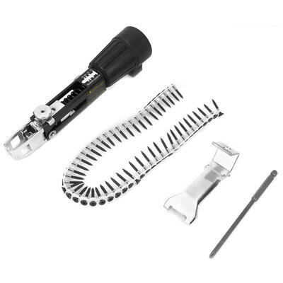 

Greensen 3pcs Woodwork Automatic Nail Gun Adapter Electric Drill Chain Attachment Set