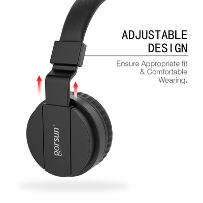 

gorsun 35mm Wired Gaming Headset Over Ear Sports Headphones Music Earphones for MP4 MP3 Smartphones Tablet PC Laptop