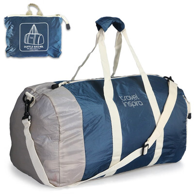

Nylon Lightweight Foldable Duffel Luggage Bag for Men Women 40L 60L