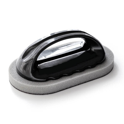 

Kitchen Handheld Diamond Sand Sponge Pan Pot Windows Clean Brush Wiper Practical