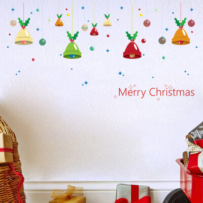 

〖Follure〗Merry Christmas Background Wall Decoration Removable Wall Stickers