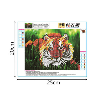 

Gobestart 5D Embroidery Paintings Rhinestone Pasted DIY Diamond Painting Cross Stitch