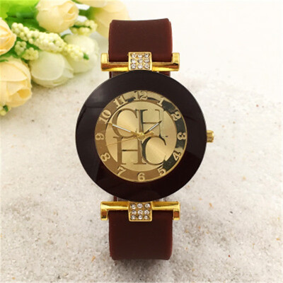 

Fashion Silicone Quartz Watch CHHC Candy Color Girls Fashion Quartz Watch