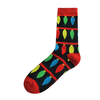 

Gobestart Mens Winter Warm Cartoon Printed Cotton Socks Christmas Xmas Gift Breathable