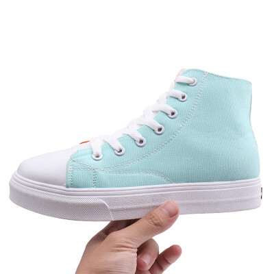 

WEI ZHI DIAN Womens High-top Shoes Casual Canvas Shoes Breathable Shoes 3061