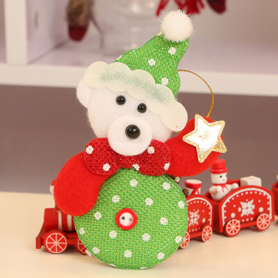 

Tailored Christmas Ornaments Gift Santa Claus Snowman Reindeer Toy Doll Hang Decorations