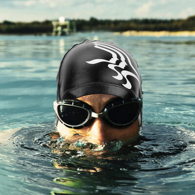 

Greensen Unisex Silicone Swimming Bathing Cap Ear Protection Elastic Swimmer Hat