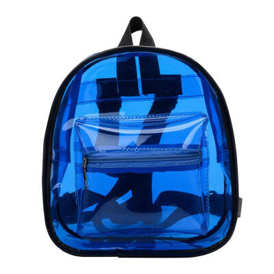 

Women PVC Satchel Backpacks School Bags Teenage Girls Clear Shoulder Bags