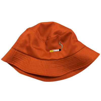

Orange Unisex Summer One Size Hip Hop Bucket Fisherman Hat