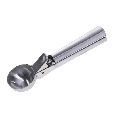 

Stainless Steel Ice Cream Scoop-Trigger Easy Ice Cream Frozen Yogurt Cookie