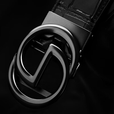

Guangzhou factory mens belt suede leather automatic buckle leather belt youth business high-end pants belt