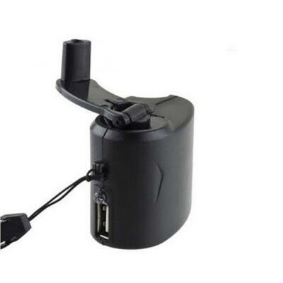 

Outdoor Hand Crank Charger Emergency USB Mobile Charging Block