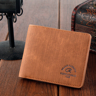 

Tailored Mens Canvas Wallet Retro Short Wallet Multi-Card Wallet Wild Casual Wallet