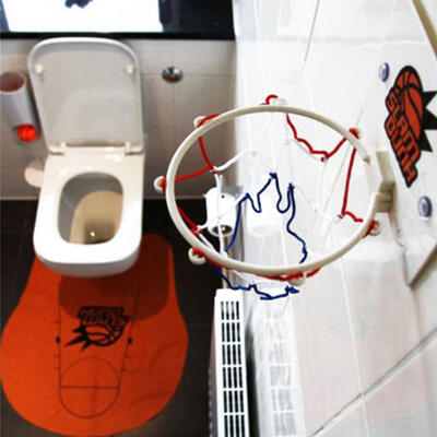 

Greensen Toilet Basketball Shooting Game Boredom Funny Home Sports Toy