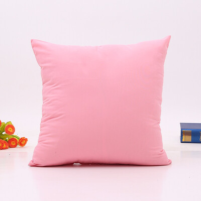 

Cushion Cover Throw Pillowcase Car Sofa Seat Pillow Cover Solid Color Simple Candy Color Outdoor Chair Waist Cushions Case