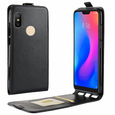 

WIERSS Flip Leather Case for Xiaomi Redmi Note 6 Pro 32GB 64GB Wallet Case Leather Cover Cases Fundas Capa Coque
