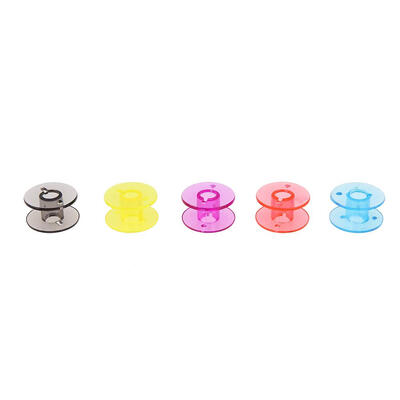 

1pc Plastic 25 Single Bobbin Sewing Machine Spools w Thread Storage Case