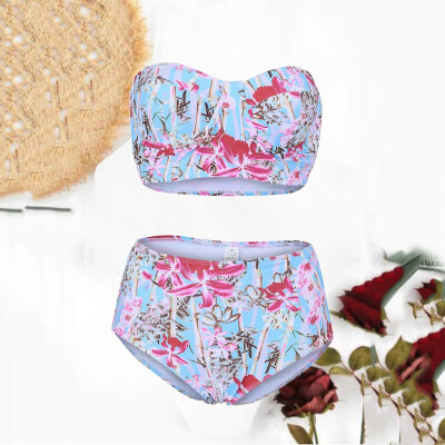 

Saidsome Womens Bikini Two Piece Swimsuit Pushups Filled Bra Swimwear Beachwear